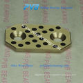 E3118 one sided self lubricating guide rail, C86300 guiding elements, STW oil free slide plates